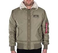 Alpha Industries B-15 III TT Fliegerjacke Größe M Grün