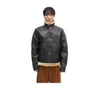 Alpha Industries - B3 Lederjacke - - Jackets - Herren - Braun - M