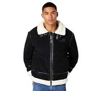 Alpha Industries B3 Teddy Bomberjacke für Herren Black/White