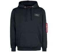 Alpha Industries - Back Print Hoody - Hoodie - Black M