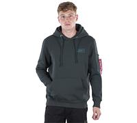 Alpha Industries Back Print Hoody Kapuzensweat für Herren Dark Petrol