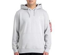 Alpha Industries Back Print Hoodies in Gr. XL in Grau