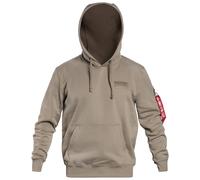 Alpha Industries - Back Print Hoody - Sweatshirt - Vintage Sand S
