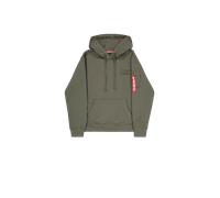 Alpha Industries - Back Print Hoody - Hoodie - Dark Olive M