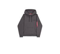 Alpha Industries Backprint Hoodie Größe S Grau