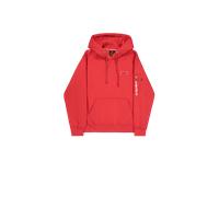 Alpha Industries Backprint Hoodie Größe XS Rot