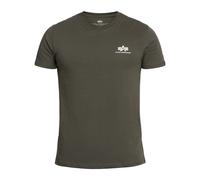 Alpha Industries - Backprint T-Shirt - Dark Olive XXL