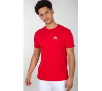 Alpha Industries Backprint T (Sale) speed red, Größe M, Herren, Baumwolle