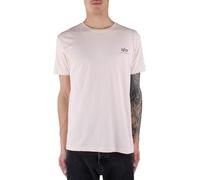 Alpha Industries Backprint T T-Shirt für Herren Jet Stream White
