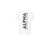 Alpha Industries - Backprint T-Shirt - White S