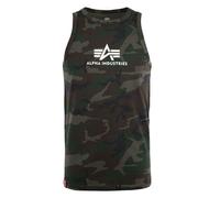 Alpha Industries Basic Alpha Tank (Sale) woodland camo, Größe M, Herren, Baumwolle