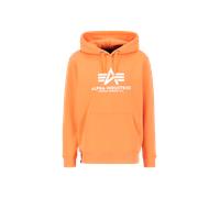 Alpha Industries Basic Big Logo Hoodie Größe M Orange