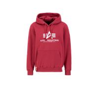Alpha Industries Basic Hoody Kapuzensweat für Herren RBF Red