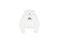 Alpha Industries Basic Big Logo Puff Print Hoodie Größe XL Grau