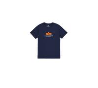 Alpha Industries Basic T Rubber ultra navy, Größe S, Herren, Baumwolle