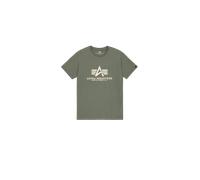 Alpha Industries T-Shirt Basic Damen Grün (Vintage) XXL – 100% Baumwolle, Regular Fit, Rundhals