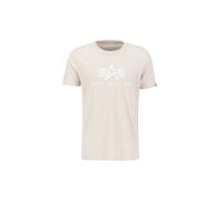 Alpha Industries Basic Big Logo T-Shirt Größe 3XL Weiß