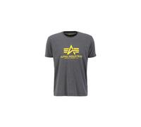 Alpha Industries Basic Big Logo T-Shirt Größe M Grau