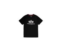 Alpha Industries Herren Basic V-Neck T-Shirt, Black, XL
