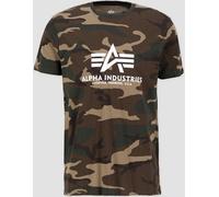 Alpha Industries Basic Camo T-Shirt, mehrfarbig, Größe XS für Männer