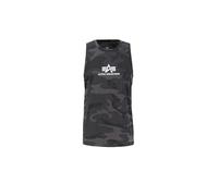 Alpha Industries Basic Camo ärmelloses T-shirt M Black Camo