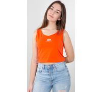 Alpha Industries Basic Crop-Tank SL Wmn Damen-Tank-Top - rot XL