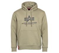 Alpha Industries Basic Hoodie Herren Baumwolle grün, L
