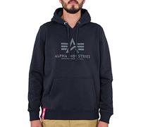 Alpha Industries Basic Hoody Kapuzensweat für Herren Rep.Blue
