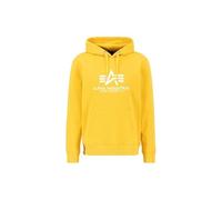 Alpha Industries Basic Hoody Kapuzensweat für Herren Solar Yellow