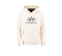 Alpha Industries Basic Hoody Kapuzensweat für Herren White
