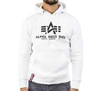 Alpha Industries Basic Kapuzenpullover XS White