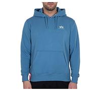 Alpha Industries Basic Hoody Small Logo Kapuzensweat für Herren Airforce Blue