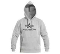 Alpha Industries - Basic Hoody - Sweatshirt - Grey Heather XXL