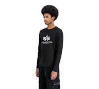 Alpha Industries Basic Langarm-t-shirt M Black