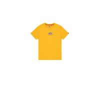 Alpha Industries Basic Mid Logo T-Shirt Größe XL Gelb