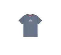 Alpha Industries Basic Mid Logo T-Shirt Größe XS Blau