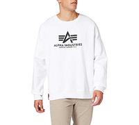 Alpha Industries Herren Basic Sweater OS white XL
