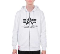 Alpha Industries Herren Basic Big Logo Zip Hoodie