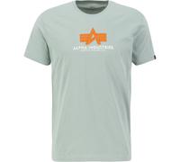 Alpha Industries Basic Rubber T-Shirt, grün, Größe S