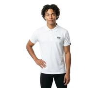 Alpha Industries Basic Polo SL Poloshirt für Herren White