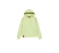 Alpha Industries Basic Small Logo Hoodie Größe M Minzgrün
