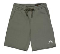 Alpha Industries Shorts mit Eingrifftaschen und Logo-Print in Oliv, Größe L