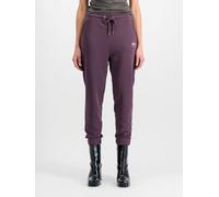 Jogginghose ALPHA INDUSTRIES "Alpha Industries Women - Jogger Basic SL Wmn" Gr. S, Normalgrößen, lila (plum) Damen Hosen (61214235-S) plum