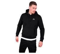 Alpha Industries Hoodie mit Label-Print in Black, Größe XL