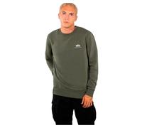 Alpha Industries Sweatshirt Basic Sweater Small Logo Dunkeloliv 3XL