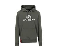 Alpha Industries Basic Small Logo Sweatshirt für Herren Moss Green