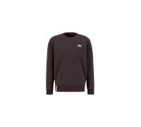 Alpha Industries Basic Small Logo Sweatshirt Größe 3XL Dunkelbraun
