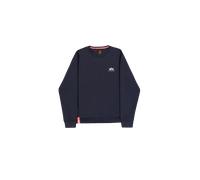 Sweater ALPHA INDUSTRIES "Basic Sweatshirt SL", Herren, Gr. S, blau (rep.blau), Obermaterial: 80% Baumwolle, 20% Polyester, regular fit, Sweatshirts Sweater (41577403-S) rep.blau