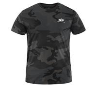 Alpha Industries - Basic Small Logo - T-Shirt - Black Camo XXL