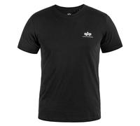 Alpha Industries - Basic Small Logo - T-Shirt - Black L